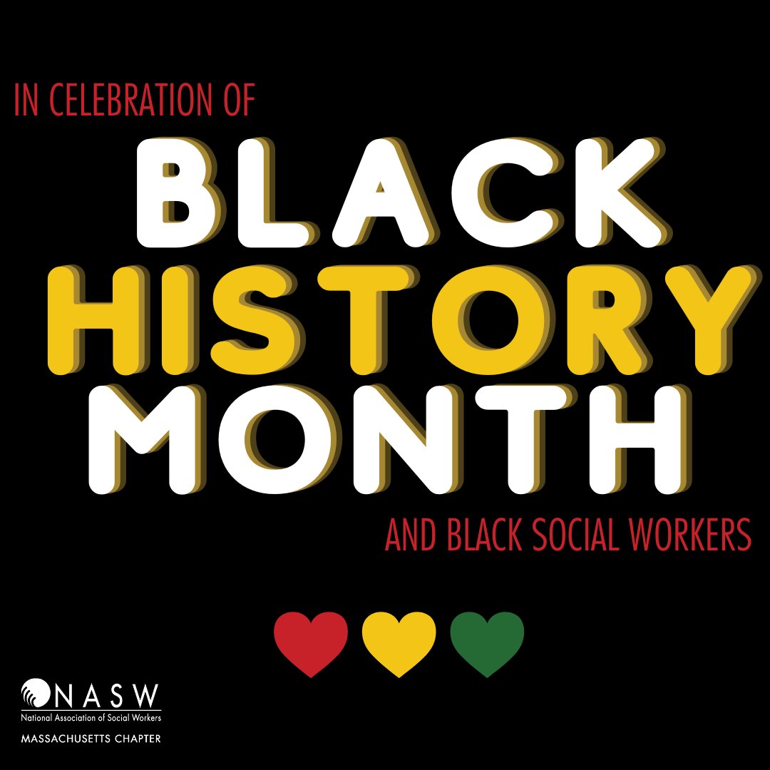 Today marks the beginning of Black History Month! 💚💛❤️ This month, we celebrate and honor all the Black social workers who are everyday heroes and have made invaluable contributions to the profession.