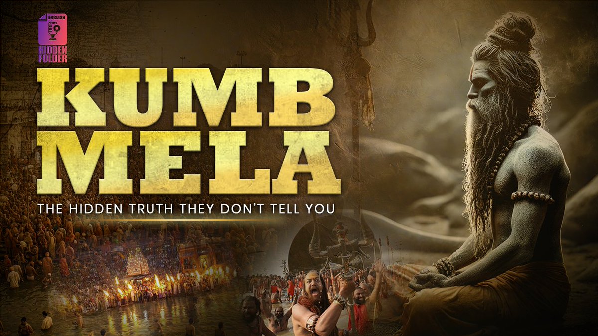 e_hiddenfolder's tweet photo. The Original Story of 'Kumbh Mela'
Open the link below for the full video...
Link : https://t.co/BBFv9BYe2v
#KumbhMela2025Prayagraj #SpiritualJourney #HiddenFolder #HiddenFolderEnglish https://t.co/sumGtgpwvK