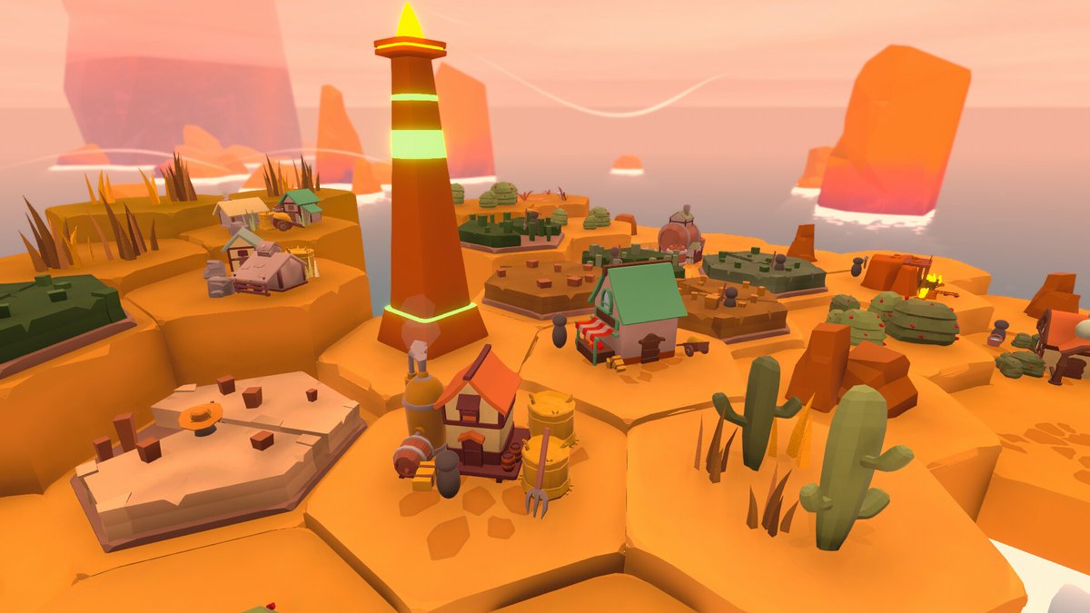 hexaroma's tweet photo. Cozy villages just got livelier! 🏝️✨ 

HEXAROMA now has colony sim elements, bringing your island to life with thriving communities. 

Build, strategize and watch your world grow! 
Try the DEMO and wishlist on Steam today! 🌿🏡 #ScreenshotSaturday #IndieGameDev https://t.co/YGdmJTB48x