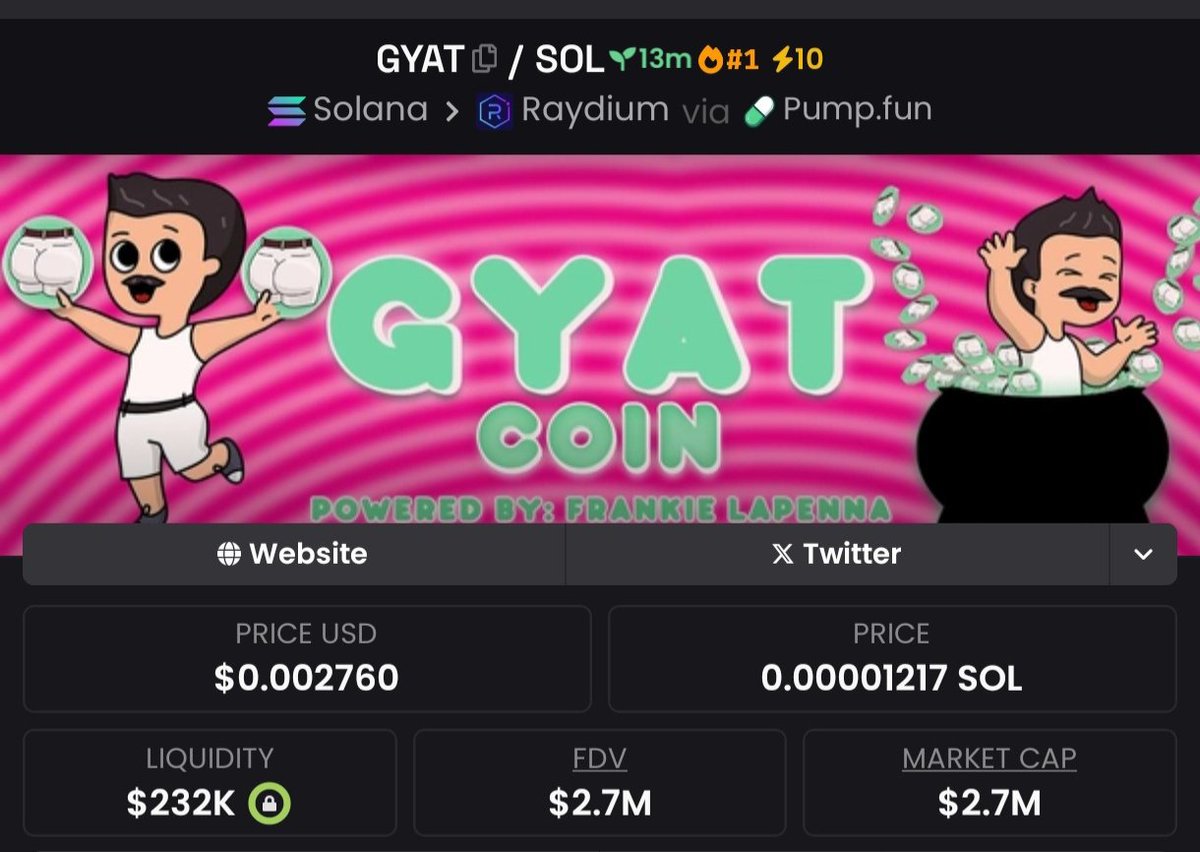 Sagepedro123's tweet photo. I caught $Gyat in my private telegram group β¨ at $ Mcap.
Take action and join team Alpha today to get early calls π
#CUSTIFY #BONECOIN #BUTTCOIN #BANGCHAIN $LUX $RYAN #GANG $cake $LIFE $TPU #MUSKIT $AMORE
$FLOWER $COLLAT $Luigi $MAMA $CHILLA $RMDN
#DOGSHIT2 $STRIP $SCHIZO https://t.co/p2c8kqBbut