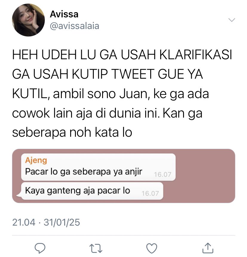 — pacar lo ga seberapa.

Na Jaemin fewtweet au
By arutalauna