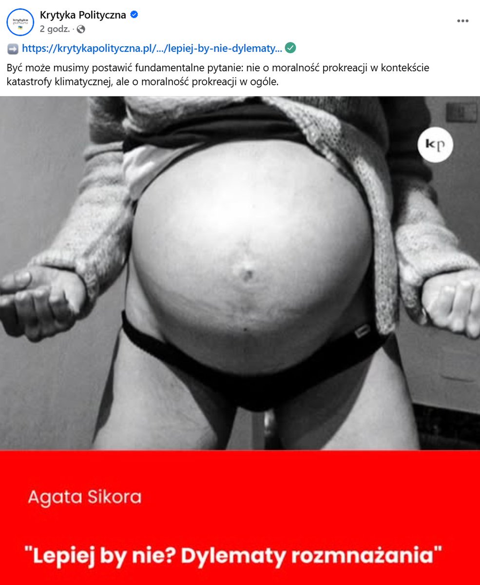 "Zamrożenie środków przez administrację Donalda Trumpa uderza w polskie NGO-sy. Organizacje żalą się, że bez wsparcia z USA grozi im rezygnacja z wielu działań".

Cóż, myślę, że bez publicystyki takiej Krytyki Politycznej jednak jakoś sobie poradzimy...