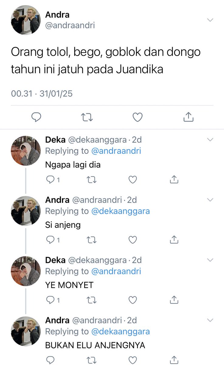 una tweet media