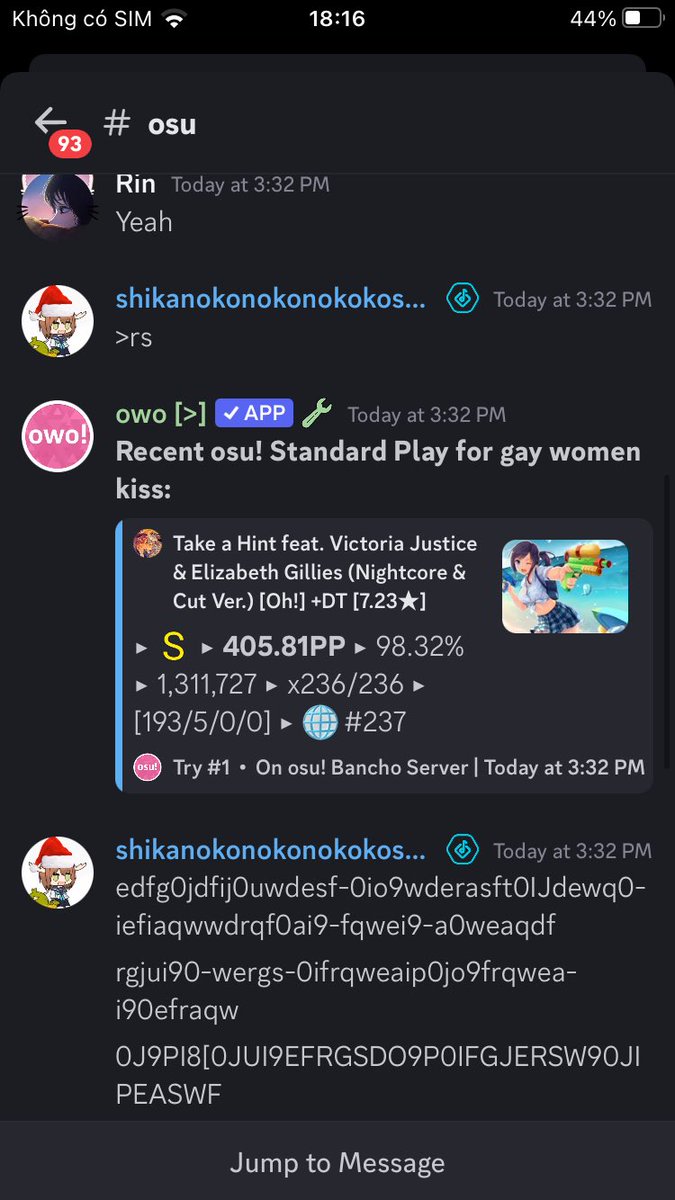 By far my best osu session ever (+400 raw pp and first 400 play)