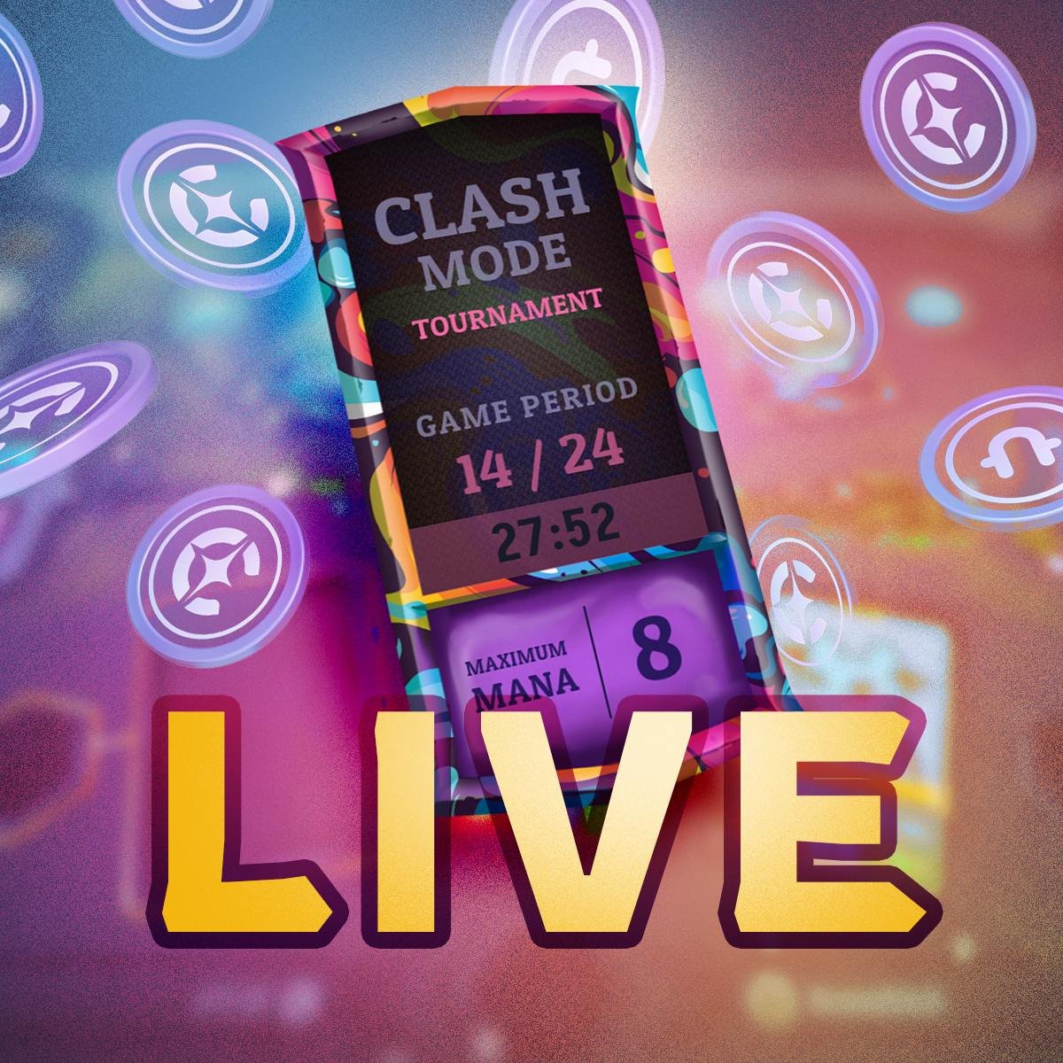 #Clash Mode is now live! 

Dive into our newest #tournament mode and experience #gaming like never before! Play, #compete, and #claim your #rewards. 

Ready to #challenge yourself? It's #game time! 🎮

play.clashub.io