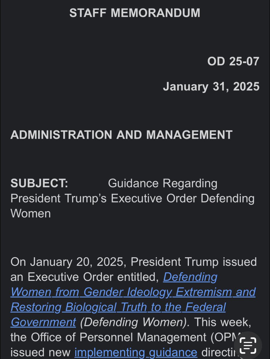 tifpotter's tweet photo. Handmaid’s Tale continues to unfold! Weaponizing “Defending women” is the creepiest touch. Check what OPM sent out. Don’t use bullshit buzz words for propaganda— lean into what you are actually doing if you are going to do something! https://t.co/dsPi7T3Nz8