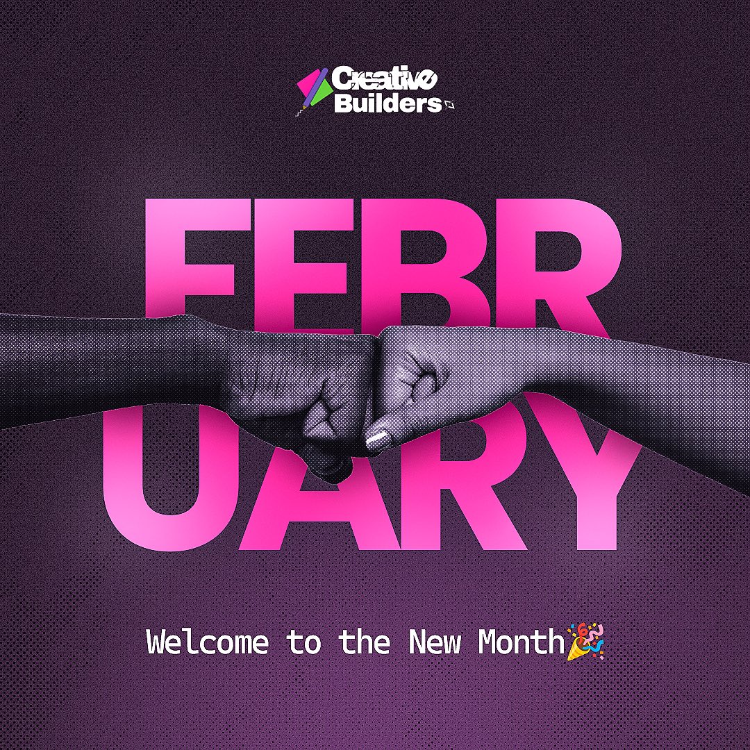 Creatives_Build's tweet image. Happy new month from all of us at Creative Builders

Have a productive month, full of ideas, creativity and innovations🎊

#creativebuilders #happynewmonth