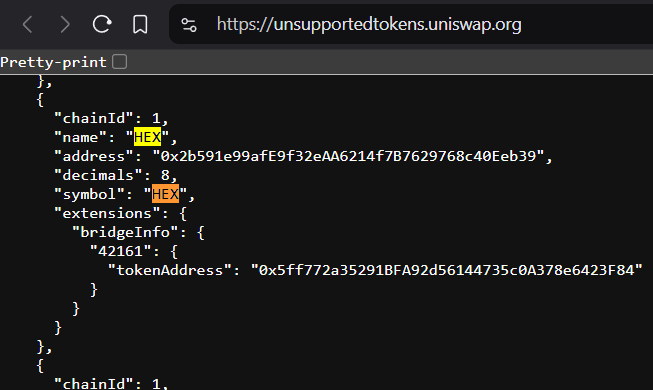 HexHoldah's tweet photo. Did you know we can submit a request for Uniswap to support $HEX?  Let's make this post viral! 

Click here to get HEX listed!
https://t.co/RvJS7ygpq6 https://t.co/clf5hkaABI