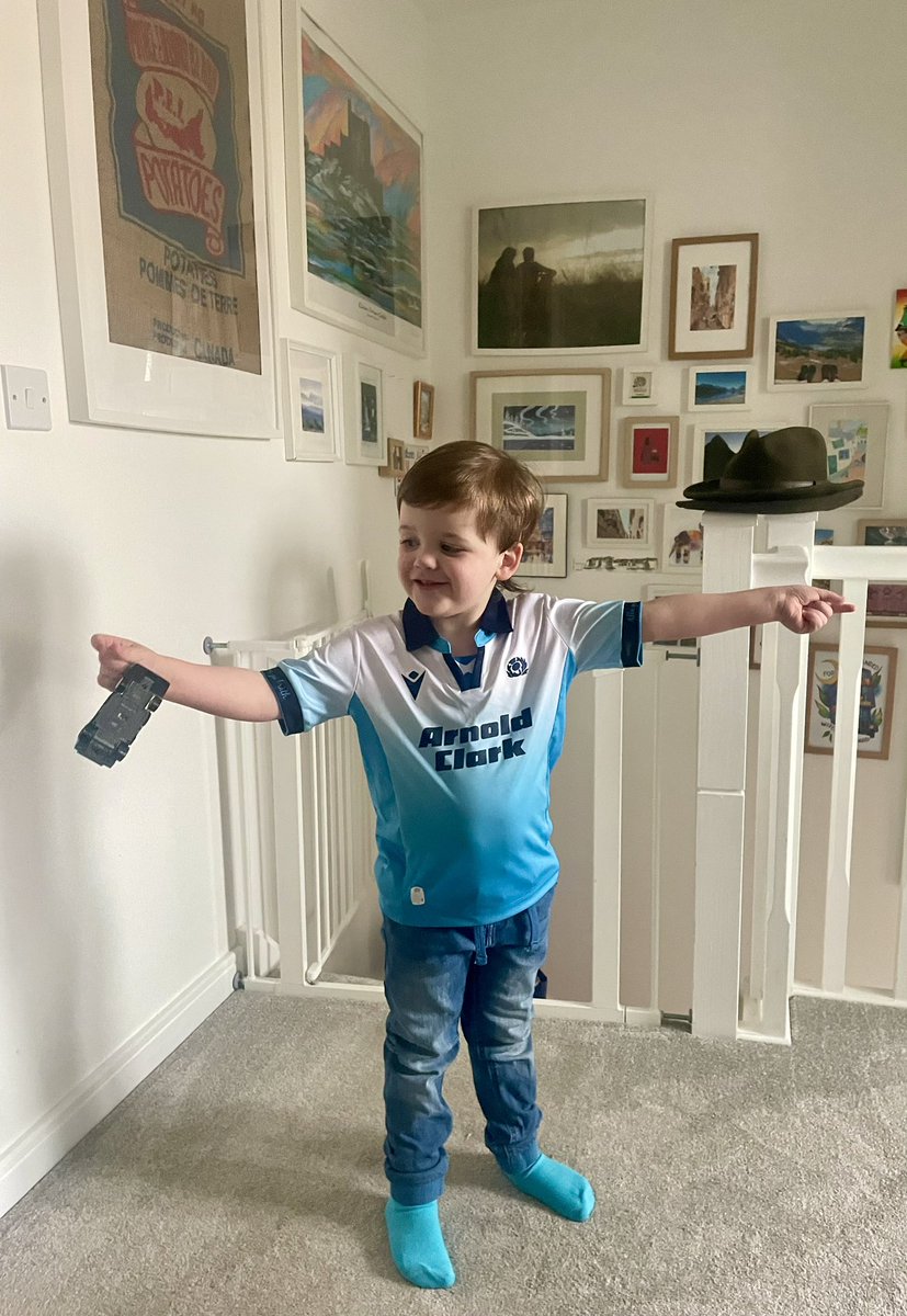 💙 Match Day Ready 💙
 Here we go again! <a href="/Scotlandteam/">Scottish Rugby</a>  #AsOne