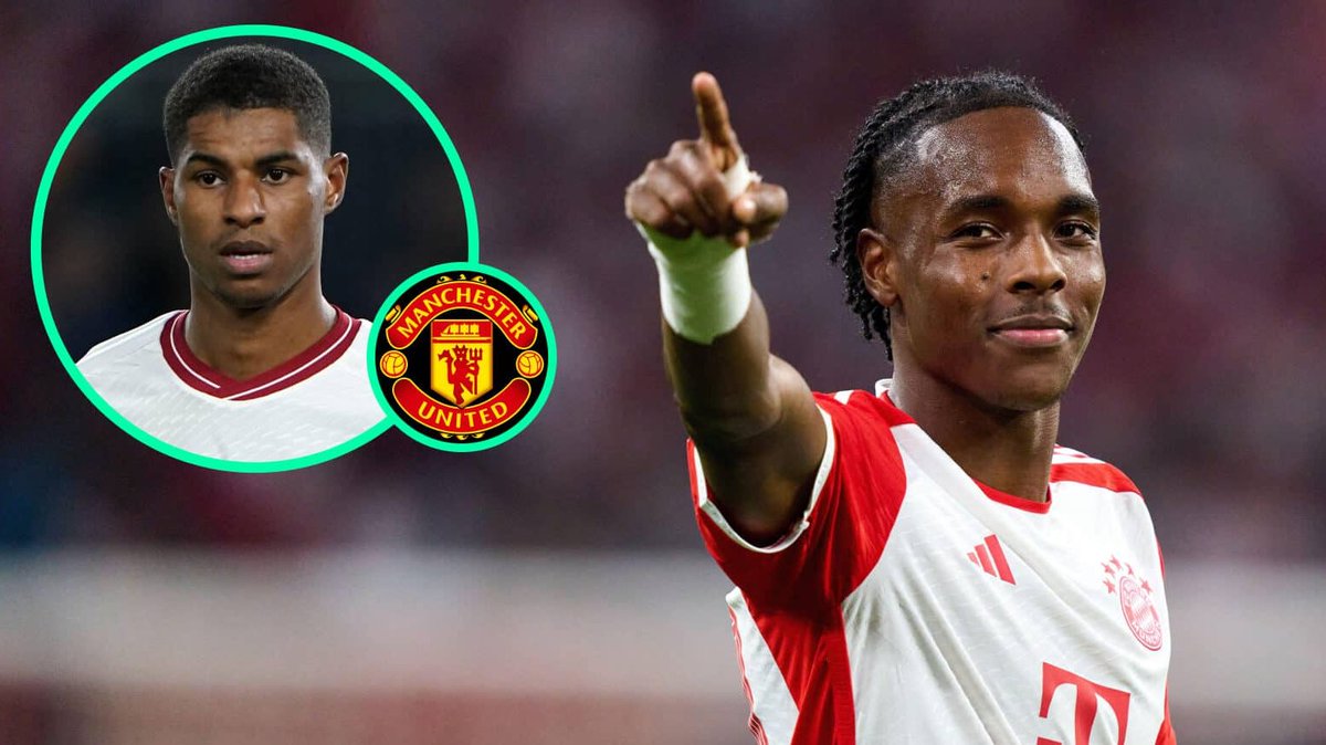 DeadlineDayLive's tweet photo. 🚨 Manchester United could make their move for Mathys Tel once Marcus Rashford’s move to Aston Villa is complete.

(Source: @skysports_sheth) https://t.co/Hk3Gfy7nVd
