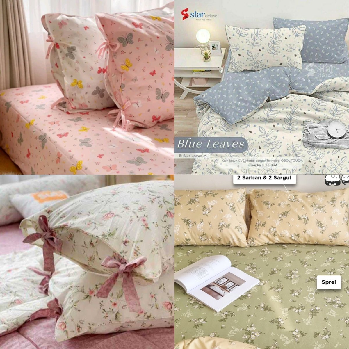 lapaknyaD's tweet image. Ganti sprei biar kamarmu ganti suasana✨
1) s.shopee.co.id/8pWb1pPniF
2) s.shopee.co.id/8AGuF8AGUj
3) s.shopee.co.id/gAtJWlEGA
4) s.shopee.co.id/10njlzfbX7

#bedsheet #kamar #kasur #tidur #nyenyak #nyaman #comfy #bedroom #motif #rekomendasi #shopee #dekorasi #korea #aesthetic #februari