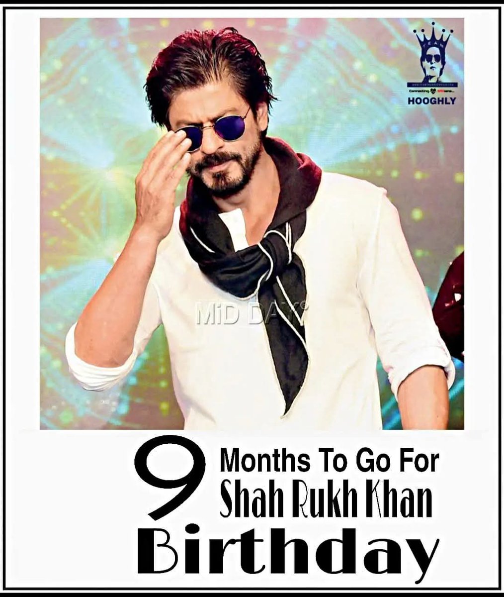 srkhooghlyfc's tweet photo. Now only #9MonthsToGo for @iamsrk birthday...ππ
#ShahRukhKhan #SRK #SRKDay2025 #MannatYatra2025
@teamsrkfc @teamsrkhooghly https://t.co/ACVMCzUvUF