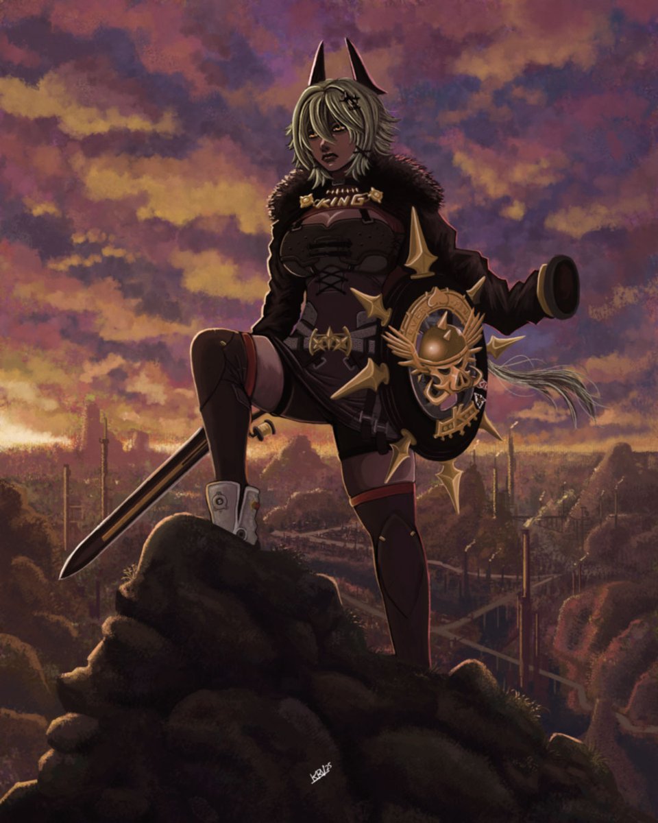 kevrayval's tweet image. The Overlord of the Outer Ring. (2025).
#ZenlessZoneZero #ZenlessZoneZeroFanart #CaesarKing
