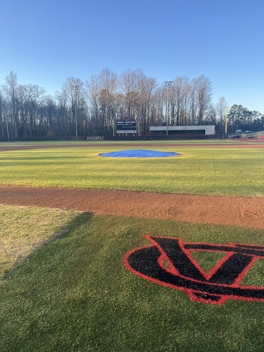 Rain is gone, sun is out, Opening Day is here! First pitch 1 pm! #thevalley