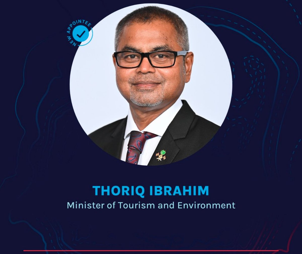 Ahmed Shareef (@shar_f) on Twitter photo Congratulations on your appointment as Tourism & Environment Minister! Wishing you a joyful birthday and great success in your new role. #Leadership #HappyBirthday <a href="/Thoriqibrahim/">Thoriq Ibrahim</a> Congratulations on your appointment as Tourism & Environment Minister! Wishing you a joyful birthday and great success in your new role. #Leadership #HappyBirthday <a href="/Thoriqibrahim/">Thoriq Ibrahim</a>
