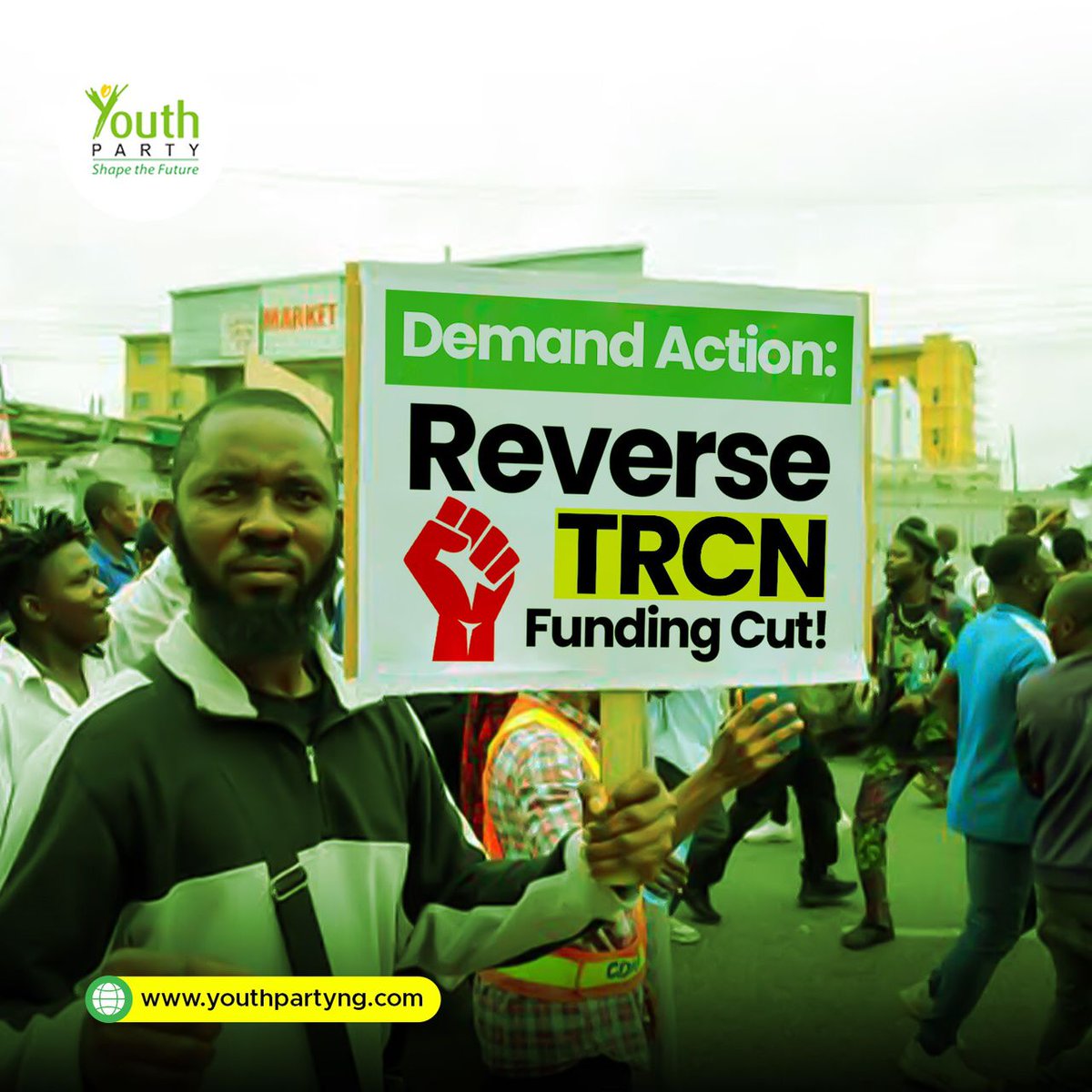 Cutting TRCN funding harms our children's future. This is unacceptable. We demand a reversal Now!

 #FundTRCN #EducationCrisis #YouthParty