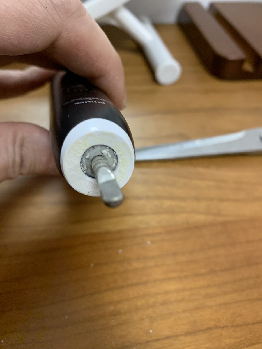 罢工了？拆！看来是水太硬，颗粒影响了中轴防水，渗水锈蚀，电机和主板全都遭殃😓经常清理的话应该还能再用个几年