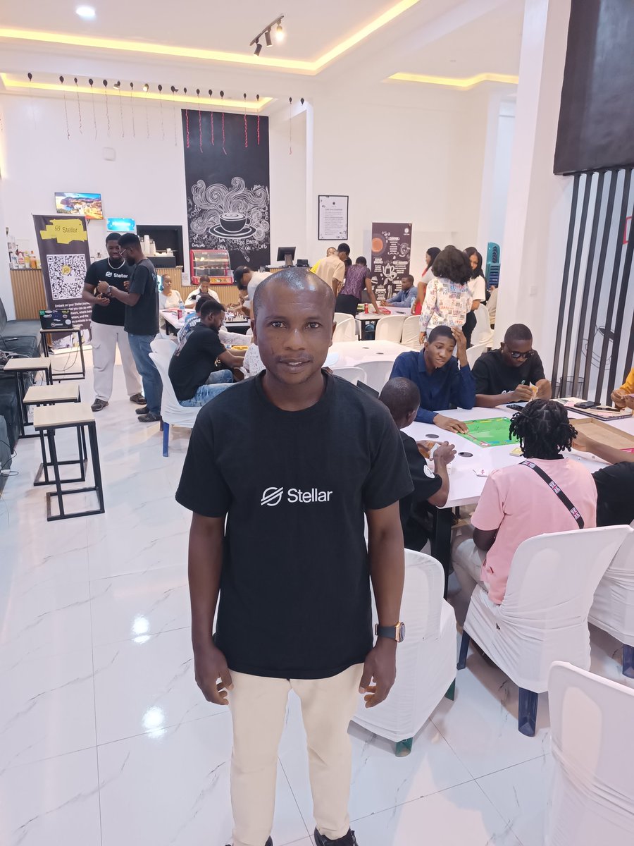 Stellar Dev &amp; Games Fest. has started at CafeOne Enugu.  @StellarWestAfrica
<a href="/StellarOrg/">Stellar</a>
<a href="/BuildwithMc/">Mmerichukwu Anosike</a> 
#StellarWAAEnugu