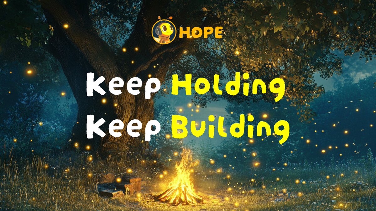 Hope_Dao's tweet photo. Some wait for the light. Others become it. 🌟
🚀 $HOPE isn’t just a meme—it’s a movement. The $HOPE journey is just getting started!
🔥 Born to shine. Built to win
#WeAreTheLight #FireflySpirit https://t.co/Q1sidC6Ax2