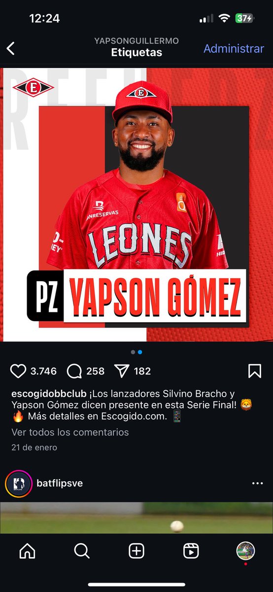 Primeramente agradecer a Dios por mantenerme sano, en todo lo que fue esta extraordinaria temporada.
A @escogidobbclub por darme la oportunidad de formar parte de este nuevo título , qué experiencia
que nivel🇩🇴🔥🔥🔥