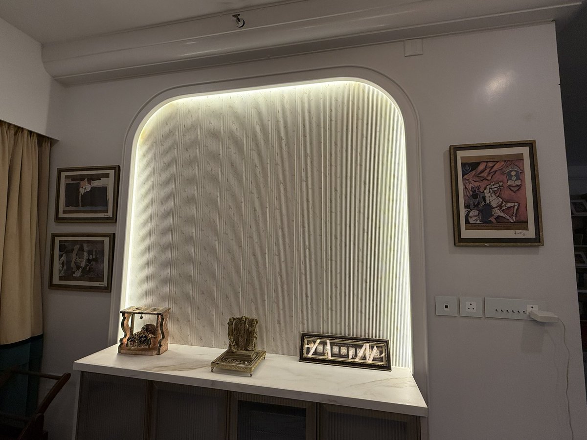 Got our wall panelling done from <a href="/urbancompany_UC/">Urban Company</a> .. 

💯 transparent &amp; seamless experience:)