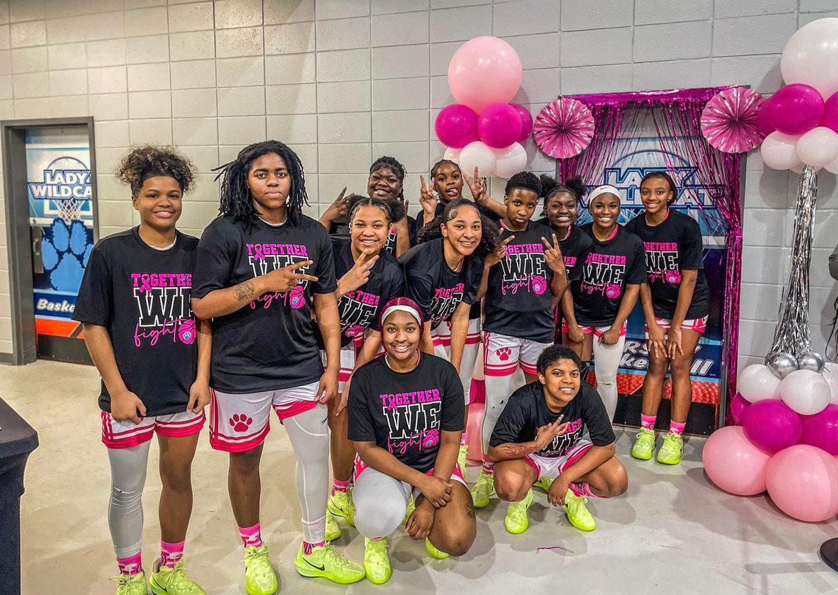 The <a href="/cchs_ladycatsbb/">Camden County High School Lady Wildcats</a> Pink Out last night vs Valdosta🔥🔥🔥