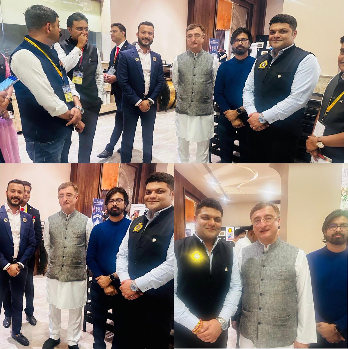 BhavneetDua's tweet photo. Rotary's District Conference held in Jabalpur today.
Governor Madhya Pradesh &amp; MP Rajya Sabha Shri Vivek Tankha ji along with prominent dignitaries &amp; social workers from different districts joined the event.
@VTankha @Shekhar_Rotary @varuntankha https://t.co/iry05S6yli