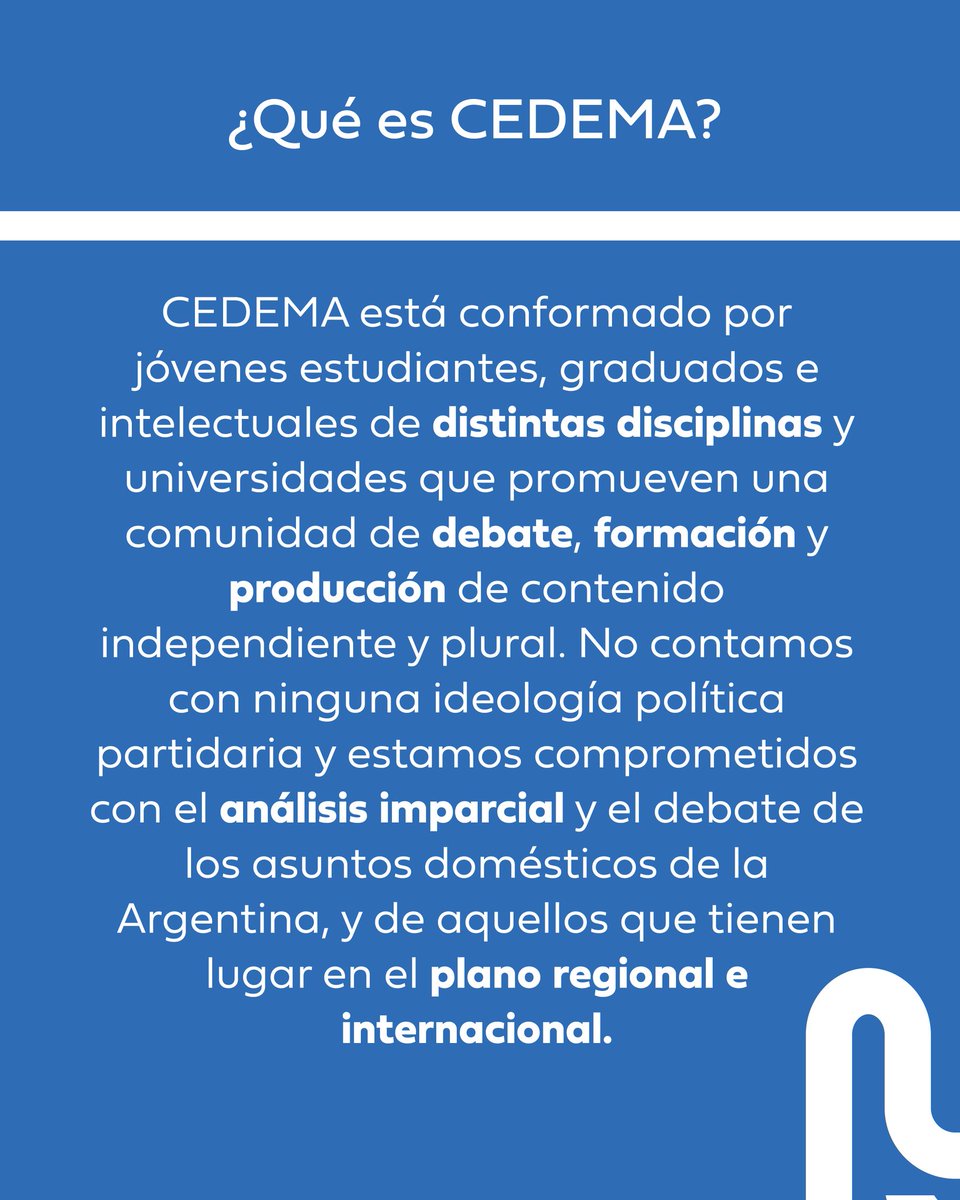 CedemaArg's tweet photo. ¡Somos CEDEMA! 
🌐 Querida comunidad, nos complace contarles que hace algunos meses y de la mano de Malina Vernengo, Diseñadora Gráfica y Coordinadora de Comunicación y Redes de nuestra Organización, nos hemos encaminado en este maravilloso proceso. https://t.co/APymubeM0u