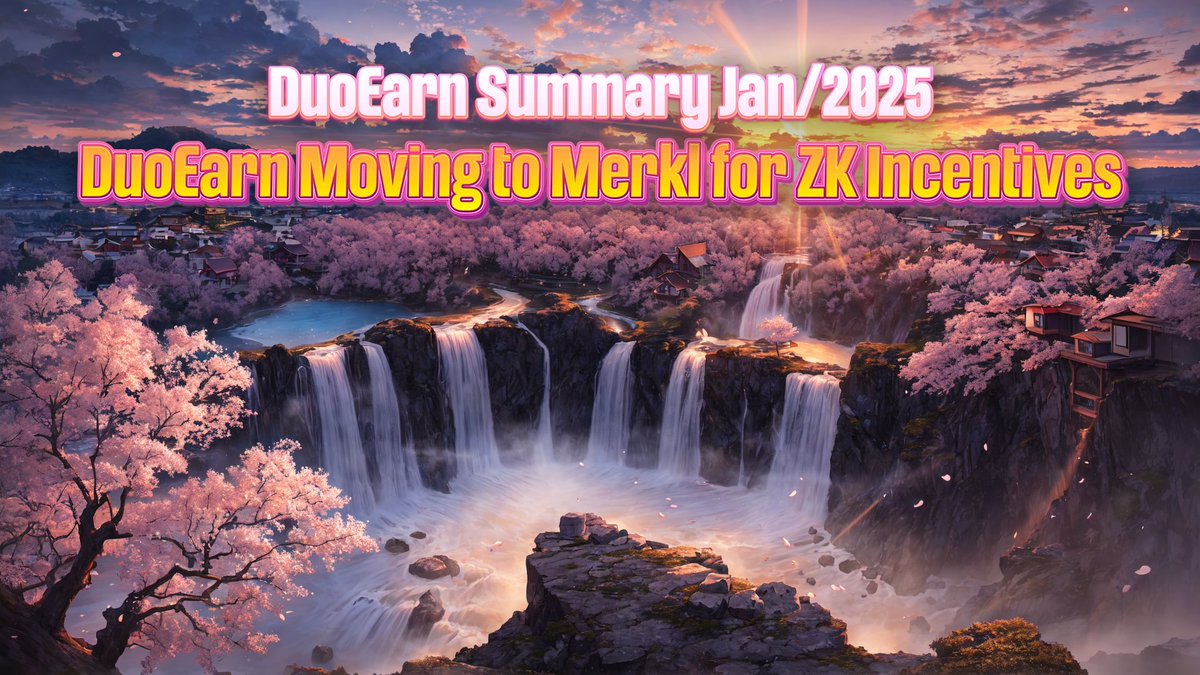 zkSwap_finance's tweet photo. 🍀 DuoEarn System Update: we deprecate DuoEarn program from this month to transition to the Merkl Incentive System for the protocol's ZK incentives, alongside ZKsync Ignite rewards.

✨ This change simplifies the user experience by uniting all ZK incentives under one portal (@merkl_xyz).

Final DuoEarn Cycle (Jan 2025):
💰 Total Rewards: 200,371 ZK (~$30K)
🎁 Rewards have been airdropped directly to liquidity providers' wallets.

📊 DuoEarn Data: https://t.co/GcVxI0mqic

Stay tuned for the our ZK incentive campaigns using Merkl system this month!