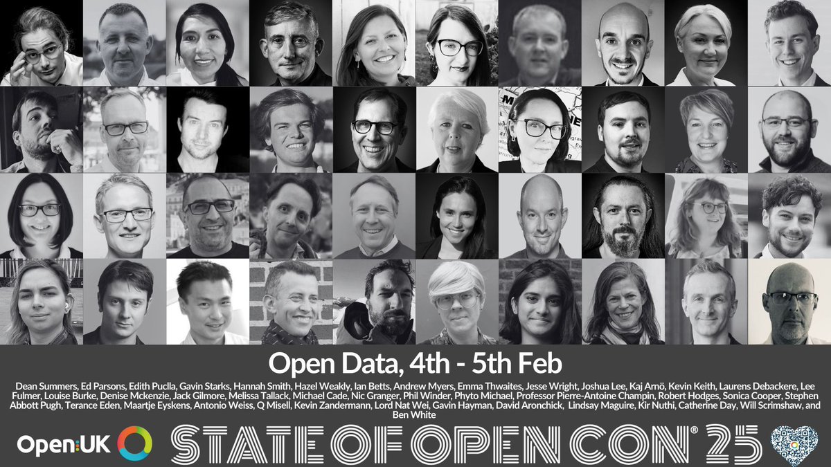 openuk_uk's tweet photo. Open data is central to AI, the public sector and business success today. Our world leading speakers tackle AI to Space in the open data track.  Will you join them on 4th and 5th February? See Schedule and get tickets https://t.co/7GWdtBmjNu #opendata #opensourcedata #soocon25 #stateofopencon