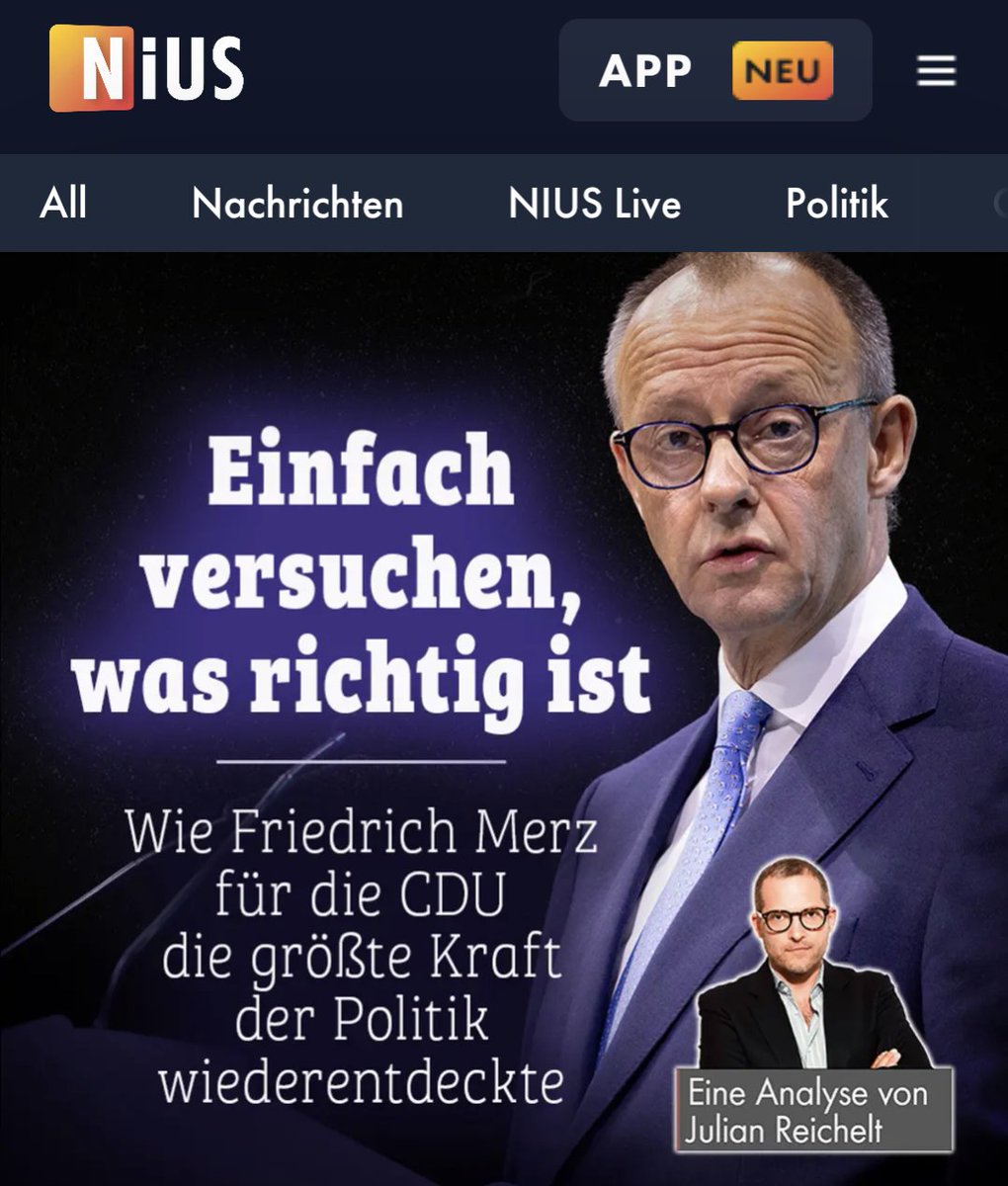 Das zentrale Wort im Wahlkampf der CDU heißt: Glaubwürdigkeit.

Mindestens ein Jahrzehnt hat die CDU unter der Kanzlerschaft der historisch gescheiterten Angela Merkel damit verbracht, jegliche über Jahrzehnte aufgebaute Glaubwürdigkeit fast restlos auszuradieren.

Die Partei der