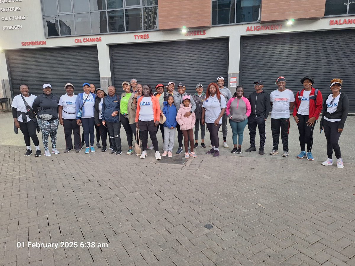 nairobiwalk's tweet photo. Today, our morning walks were in 14 different locations across Nairobi. Much appreciation to all everyone that turned up today.
#saturdaywalk  #fitnessjourney #nairobiwalk #walkingforhealth #groupwalks #nairobiwalkchapters #fitnessgoals https://t.co/u98Oq8f1Wq