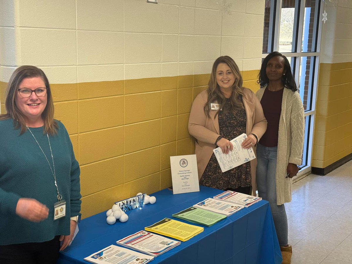Family Math &amp; Literacy Night! 'Learning In A Winter Wonder Land"! Was A Great Success! Everyone enjoyed the hands on learning activities! Great Job Faculty &amp; Staff! Parents and students had a blast!