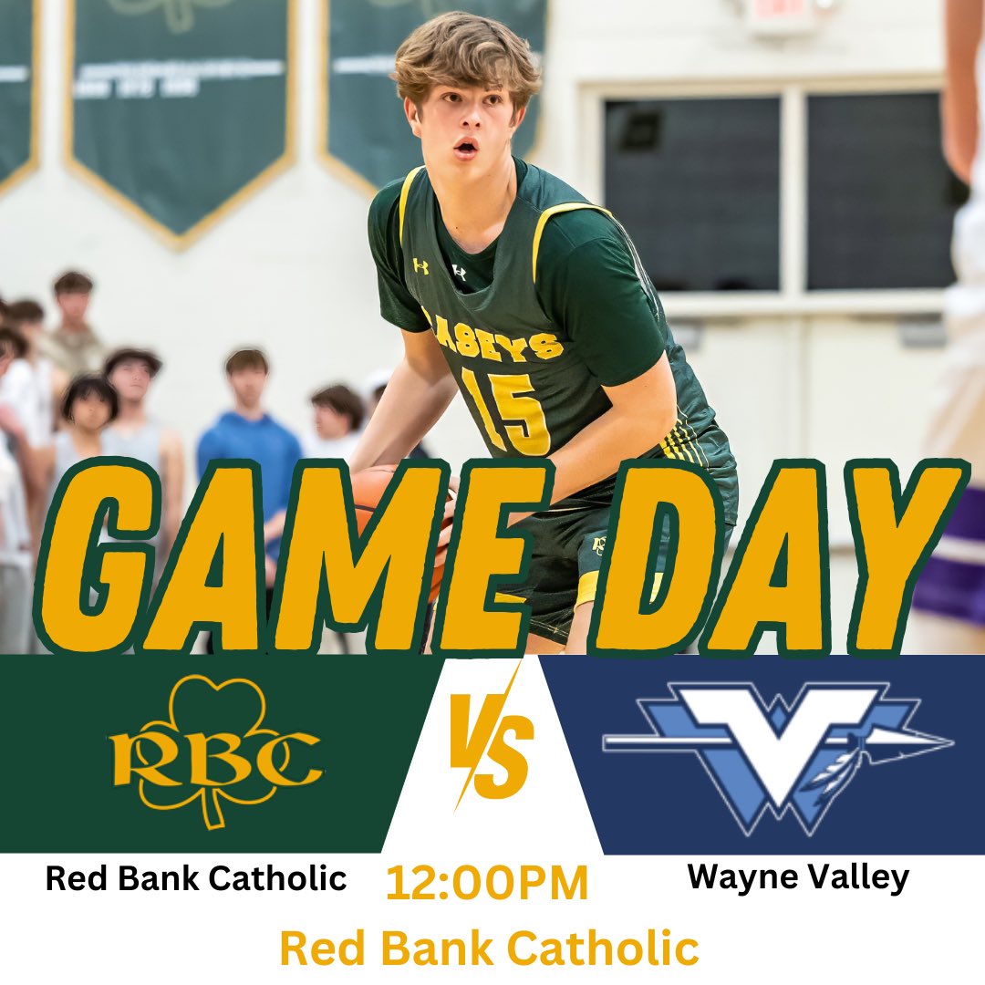 Game Day! RBC boys basketball takes on Wayne Valley at HOME at 12pm. <a href="/Matt_Manley/">Matt Manley</a> <a href="/JSSInsider/">Shore Sports Insider</a> <a href="/APPSportsDesk/">APPSportsDesk</a> <a href="/JakeMatson/">Jake Matson</a> <a href="/BrandonGouldHS/">Brandon Gould</a> <a href="/MikeKinneyHS/">Mike Kinney</a> <a href="/HSSportsNJ/">NJ.com HS Sports</a>
