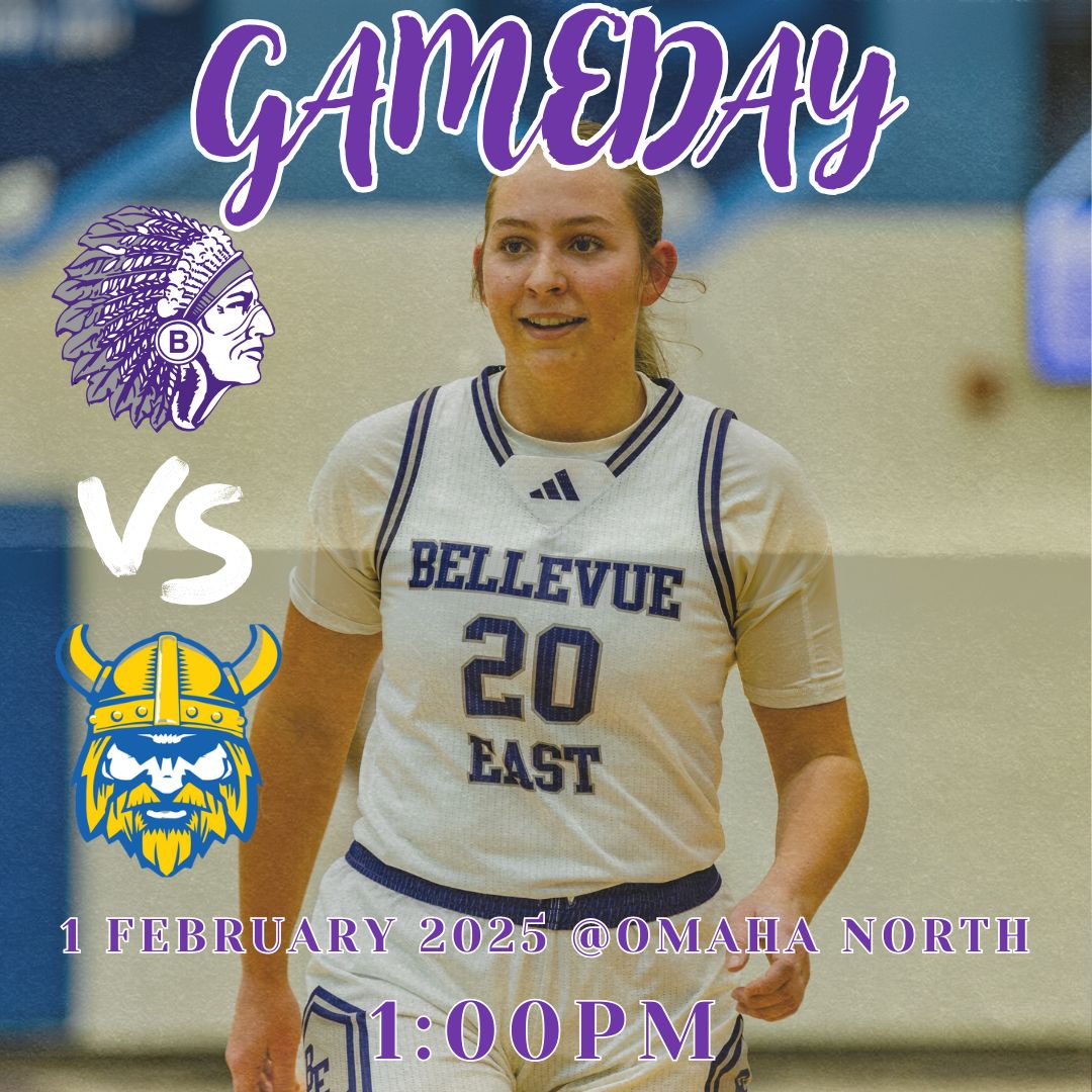 Rise and shine for an early tip-off today! 🏀
🆚: Omaha North
📅: February 1, 2025
⌚️: 1:00PM
📍: Omaha North High School