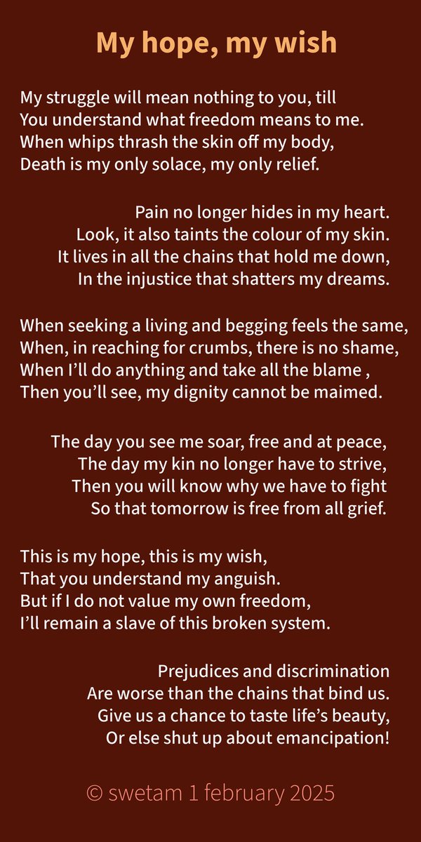 electr0lights's tweet photo. @Lucie008 A tribute to the memory of the enslaved peoples, in kreol and English. https://t.co/3b7spOTzH4