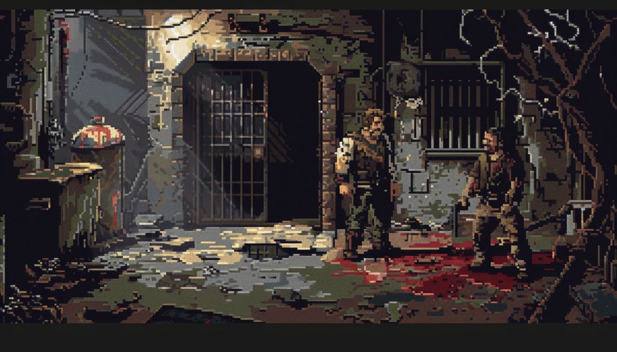 JLesombre's tweet photo. Dispo sur pinterest #PixelHorror #PixelArtHorror #HorrorPixels #PixelNightmare #PixelTerror #PixelCreep #PixelGore #PixelFear #PixelChills #PixelScream #PixelDarkness #PixelEerie #PixelHaunt #PixelThrill #PixelDread #midjourney #ia https://t.co/OAzFUkoK3W https://t.co/lNfi1SIcQc