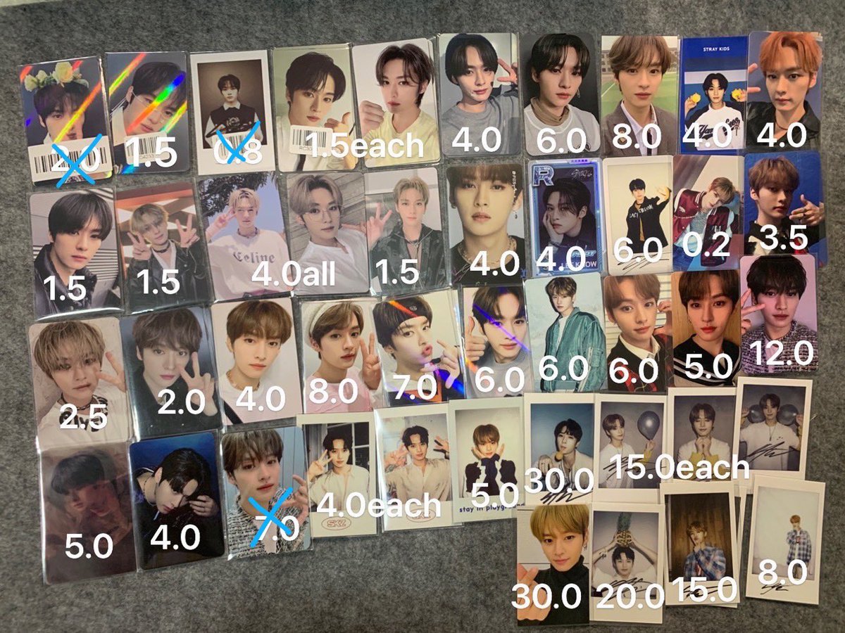 SaleSkz's tweet photo. WTS
Stray Kids 포카  スキズ 
⭕Kr bank⭕Paypal ⭕️Wise⭕️Alipay
1.0⬆️ trade
Ship ww 0.6(tracked)/Korean address 0.18
BangChan  Leeknow Changbin Hyunjin  Jisung  Felix  Seungmin I.N
➡️DM
스키즈 방찬 리노 서창빈 황현진 한 필릭스 김승민 아이엔 포카 Stray Kids 양도 스트레이키즈 양도 https://t.co/xlXqX4PV6j