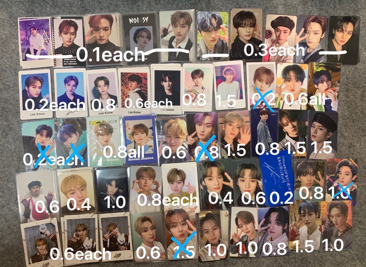 SaleSkz's tweet photo. WTS
Stray Kids 포카  スキズ 
⭕Kr bank⭕Paypal ⭕️Wise⭕️Alipay
1.0⬆️ trade
Ship ww 0.6(tracked)/Korean address 0.18
BangChan  Leeknow Changbin Hyunjin  Jisung  Felix  Seungmin I.N
➡️DM
스키즈 방찬 리노 서창빈 황현진 한 필릭스 김승민 아이엔 포카 Stray Kids 양도 스트레이키즈 양도 https://t.co/xlXqX4PV6j