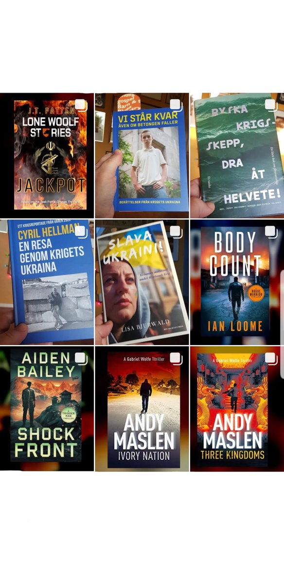 #JanuaryWrapUp. <a href="/AndyMaslen/">Andy Maslen</a> <a href="/AidenLBailey/">Aiden Bailey</a> <a href="/TheRealIanLoome/">Ian Loome</a> <a href="/lisabjurwald/">Lisa Bjurwald</a> <a href="/Cyrilett1/">Cyril Hellman</a> Patrik Oksanen <a href="/JTPattenBooks/">JT Patten - Author</a> <a href="/BAndrewsJWilson/">Andrews & Wilson</a> <a href="/AuthorDanAmes/">Dan Ames</a> <a href="/JonDLand/">Jon Land</a> Steven Konkoly <a href="/ChadRobo/">Chad Robichaux</a> <a href="/JackStewartBook/">Jack Stewart</a> <a href="/robertdugoni/">Robert Dugoni</a> <a href="/JohnGilstrap201/">John Gilstrap, Thriller Writer</a> <a href="/LeeChildAuthor/">Lee Child</a> Larysa Persson