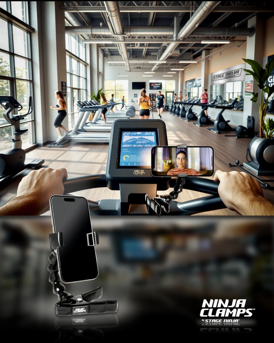 StageNinjaGear's tweet image. 🚀 Elevate your workout game with Ninja Clamps! 💪📱 Perfect for mounting your phone at the gym, these clamps keep you connected and focused. Get yours today and take your fitness routine to the next level! #NinjaClamps #FitnessTech #WorkoutEssentials