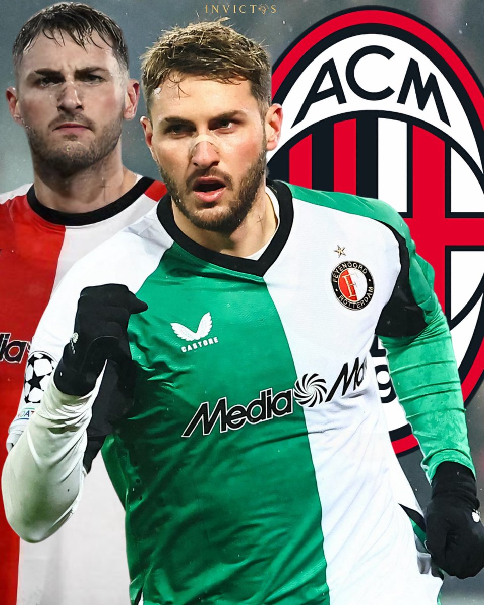 ¡¡DÍA HISTÓRICO PARA EL FÚTBOL MEXICANO!! ¡¡NOTICIÓN TOTAL!! Santi Giménez será el NUEVO DELANTERO del AC Milan. Fabrizio Romano informó que el Feyenoord por fin aceptó la oferta del gigante italiano. Traspaso definitivo por unos 35 millones de euros. Después de romperla a lo
