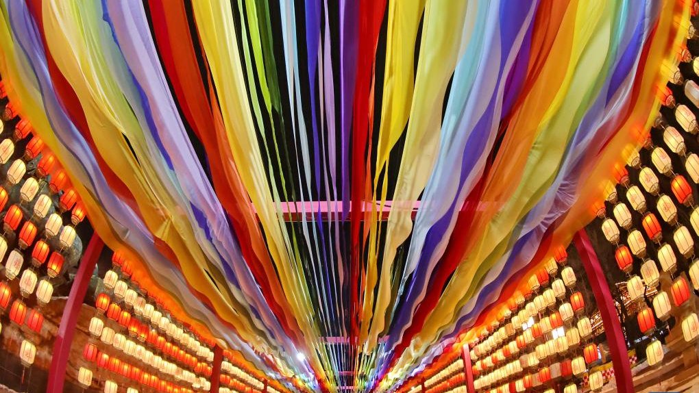 Coloridas actividades nocturnas en China, según las tradiciones ancestrales, para celebrar el año nuevo chino.🇨🇳😍😍