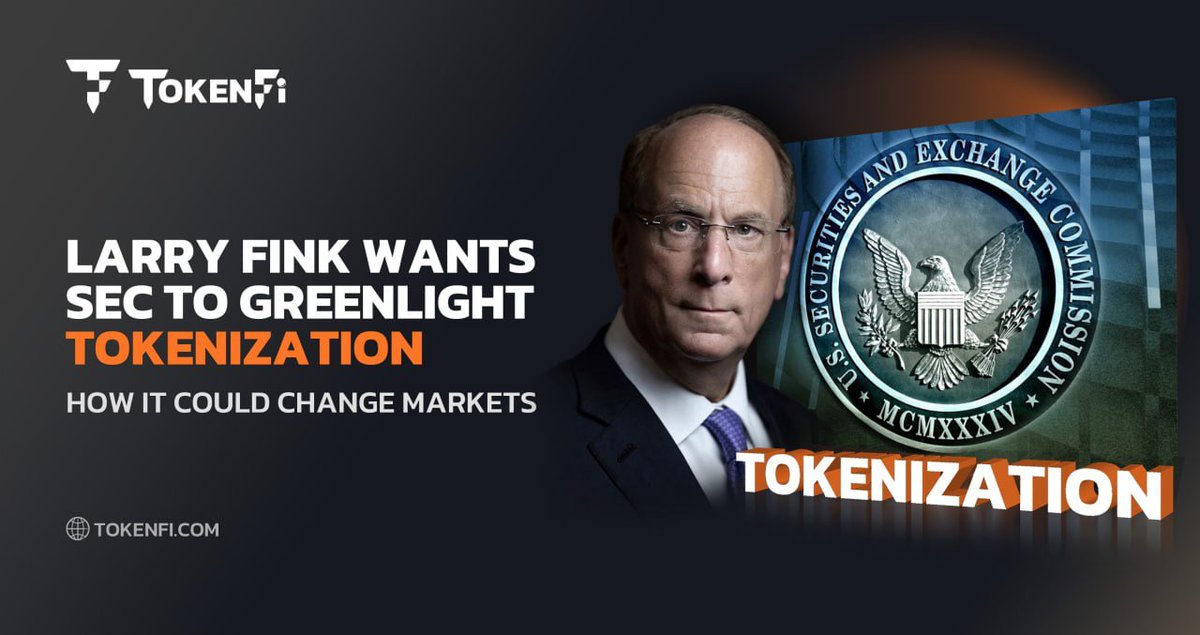 BlackRock’s CEO Larry Fink is pushing for tokenized stocks and bonds, signaling a major shift in traditional finance.

Learn what this means for crypto and TokenFi in our latest blog 📰👇

blog.tokenfi.com/blackrocks-lar…