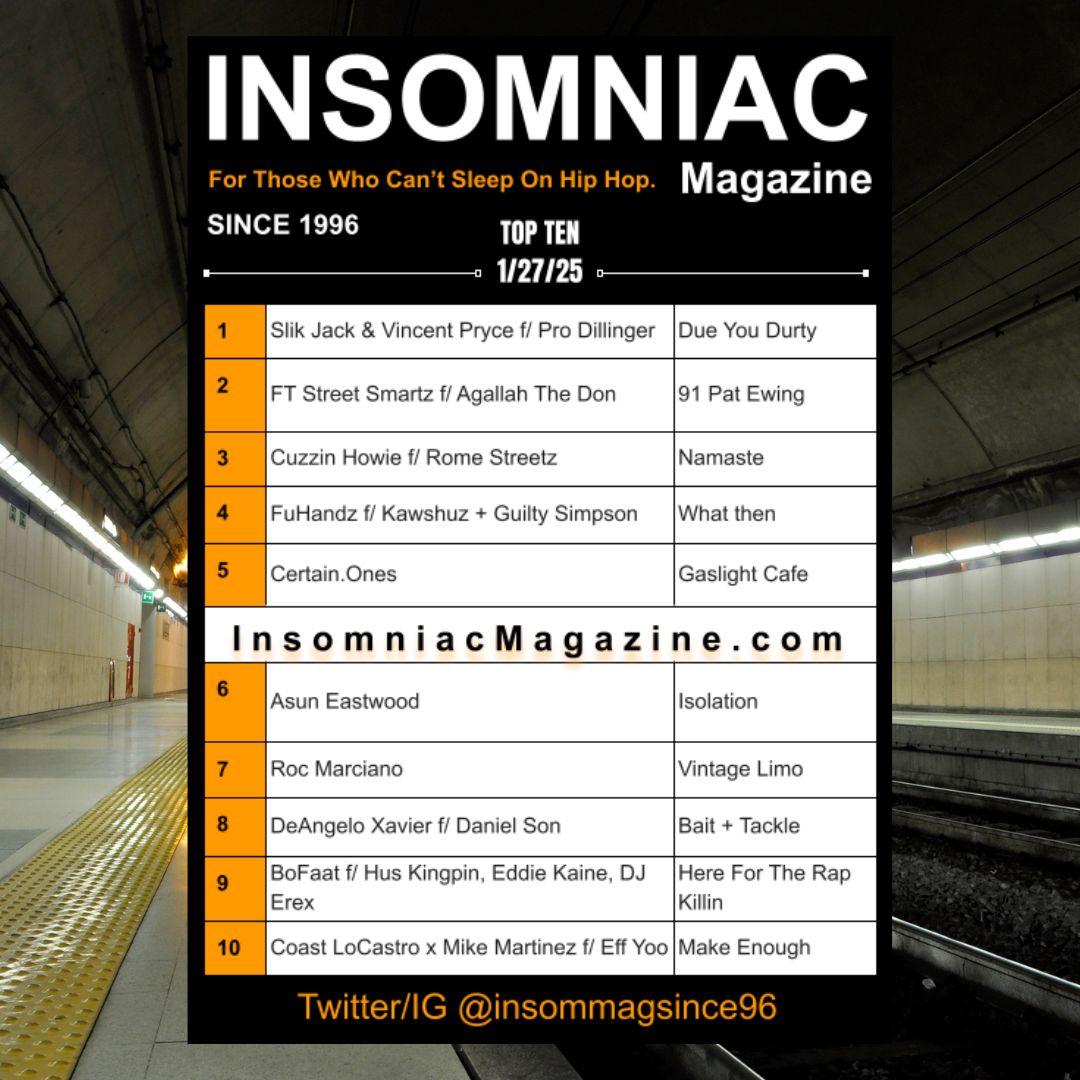 Insomniac Magazine’s Hip Hop Top Ten 1/27/25 insomniacmagazine.com/insomniac-maga… #FuHandz #Kawshuz
<a href="/guiltysimpson/">GuiltySimpson</a> #DJConquista