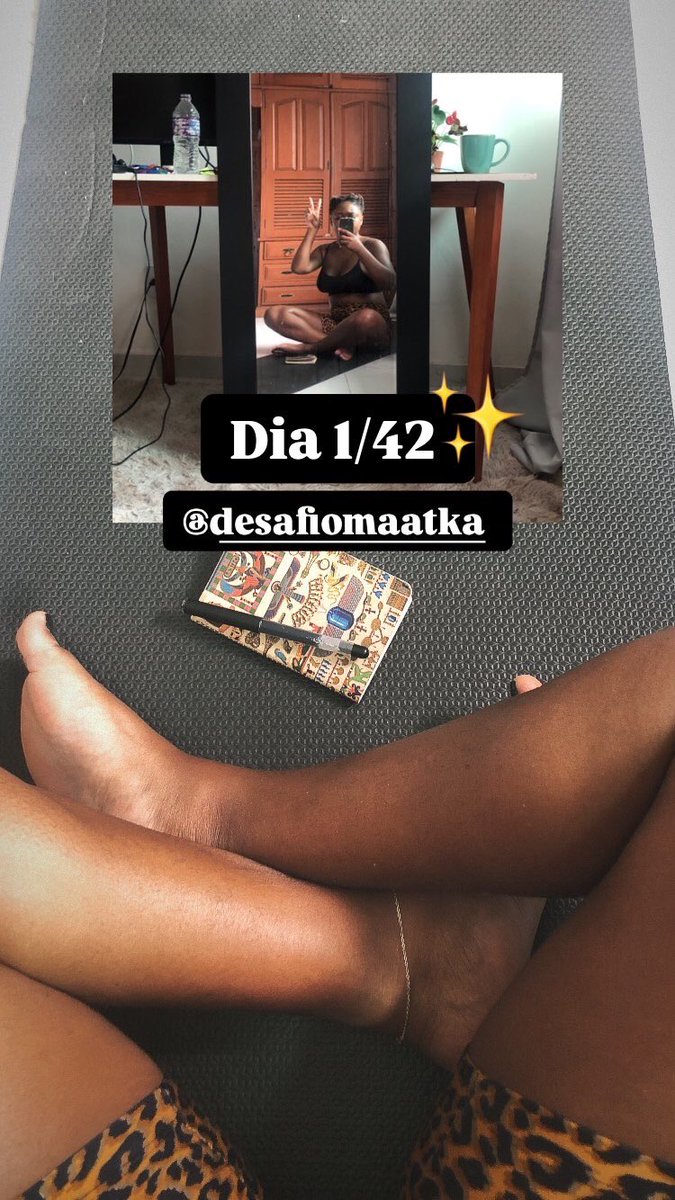 Vamos ver até onde vai #kemetyoga #desafiomaatka