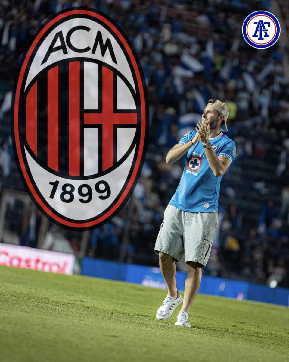 SoyFanAzul's tweet photo. ¡¡EL ORGULLO MÁS GRANDE DE LA MÁQUINA!! 🥹💙🚂

Santiago Giménez es nuevo futbolista del AC Milan a cambio de €35 MDE. El canterano de Cruz Azul llega a uno de los clubes más grandes de la historia tras una exitosa etapa en el Feyenoord. Además, el Bebote le deja otros €3.5 MDE al club por el 10% restante que conservaba de su carta.

ESTAMOS MUY ORGULLOSOS DE TI, SANTI. 🫡