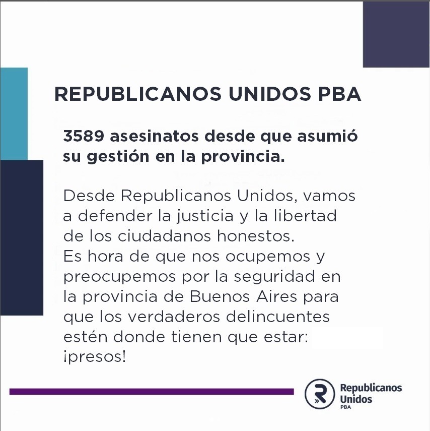 RU_PBA's tweet photo. ¡Basta de Inacción! Kicillof, la Seguridad es Prioridad!
Los bonaerenses estamos cansados de vivir con miedo mientras los asesinos andan sueltos. El brutal crimen de Lucas Aguilar en Moreno es otra prueba más de la inacción de su gobierno y su complicidad. 
#JusticiaPorLucas https://t.co/YZbZGP8SRf