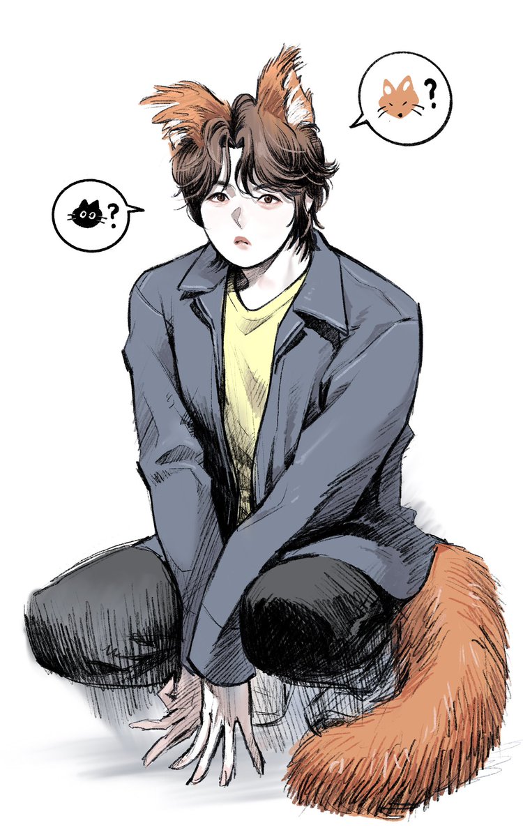 MJ_Fore's tweet photo. 🦊❓🐈‍⬛❓ https://t.co/ZUXapVLCdN