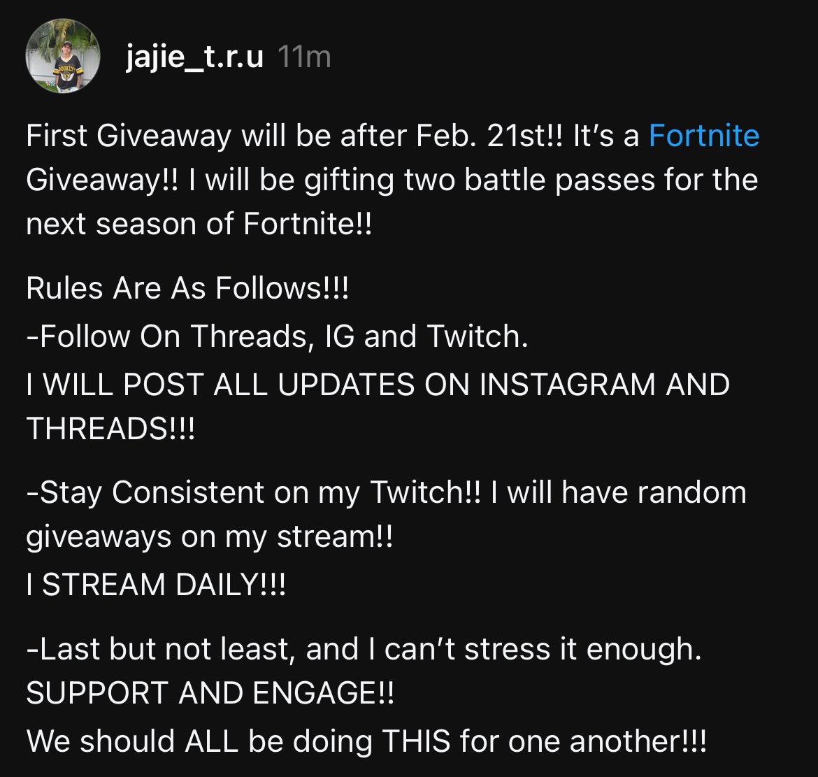 #Fortnite #Twitch #EpicGames <a href="/FortniteGame/">FortniteGame</a> <a href="/EpicGames/">Epic Games Store</a> 

Twitch.tv/jajiedeltaco